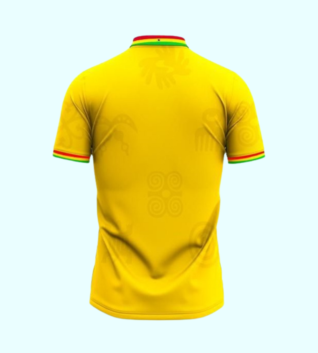 Ghana Jersey X Adinkra (Yellow)