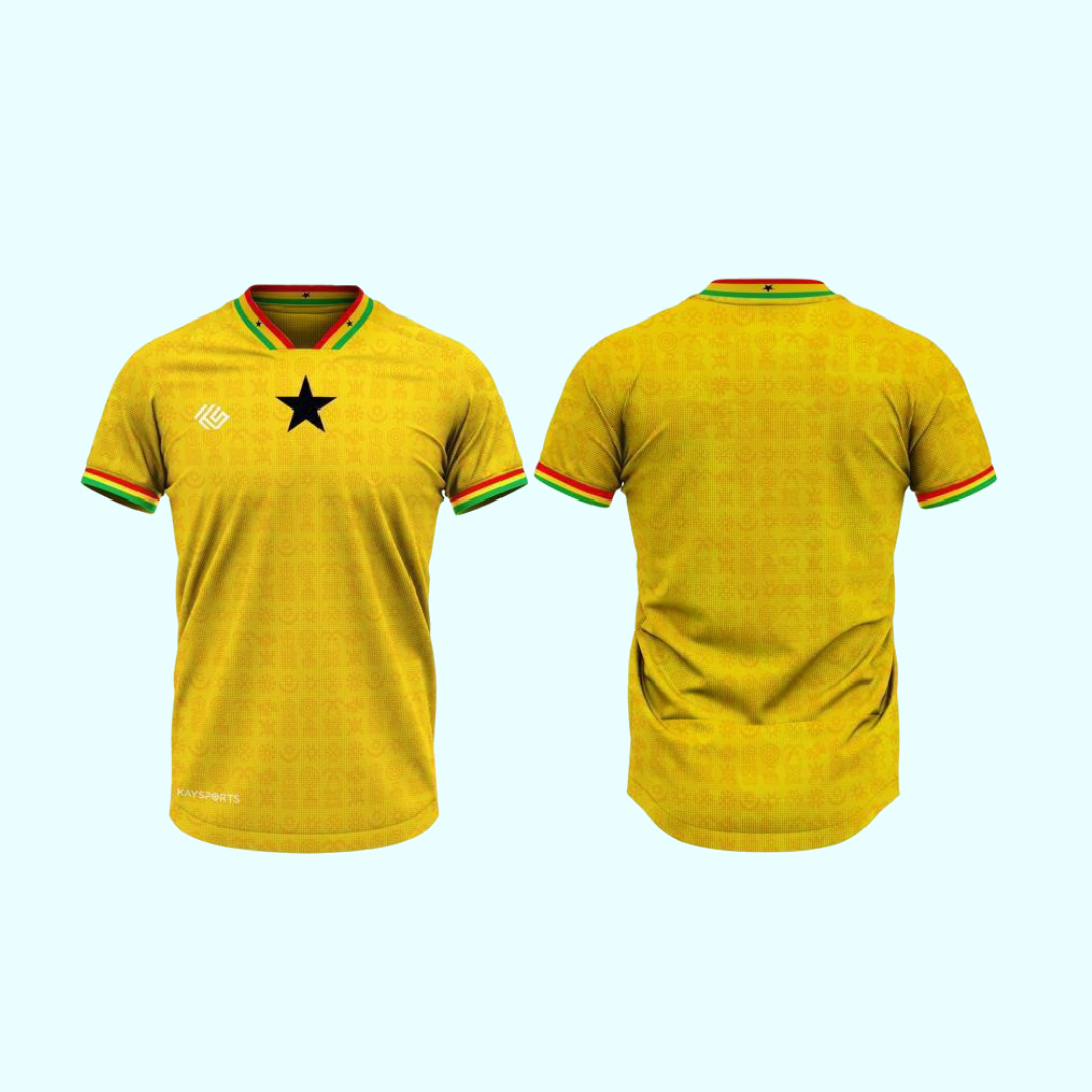Ghana Jersey X Yellow