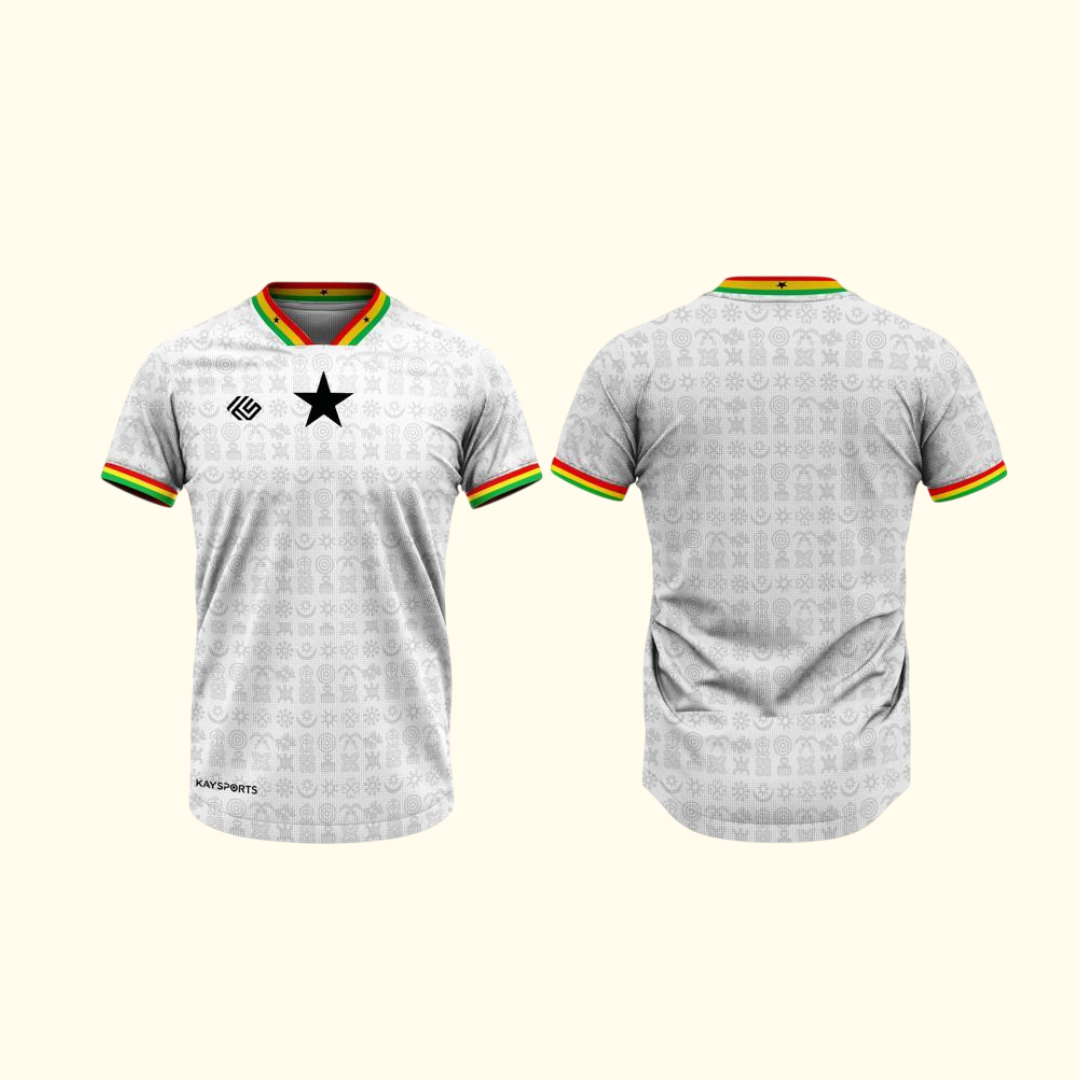 Ghana Jersey X White