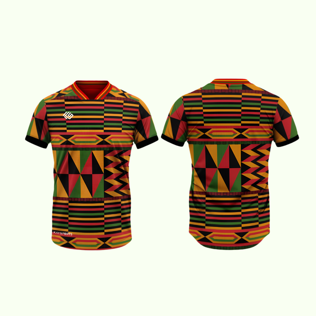 Ghana Jersey X Kente